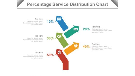 Five Arrows For Cost Leadership Strategy Powerpoint Slides