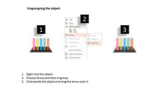 Five Banners With Communication And Technology Icons Powerpoint Template