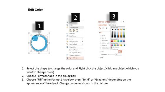 Five Circle Steps With Arrow And Icons Powerpoint Template