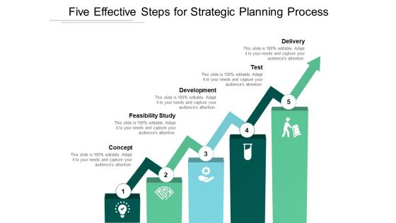 Five Effective Steps For Strategic Planning Process Ppt PowerPoint Presentation Portfolio Ideas