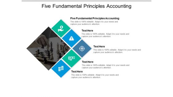 Five Fundamental Principles Accounting Ppt PowerPoint Presentation File Good Cpb