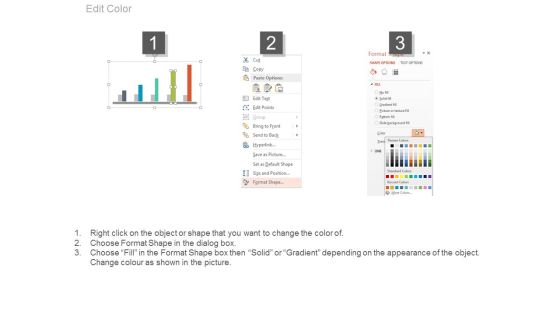 Five Growth Steps Timeline Graph Powerpoint Slides Slide04