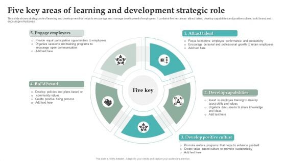 Five Key Areas Of Learning And Development Strategic Role Formats PDF