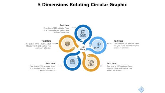 Five Key Dimensions PowerPoint Formation Gears Bulb Icon Clock Icon Ppt PowerPoint Presentation Complete Deck