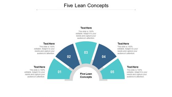 Five Lean Concepts Ppt PowerPoint Presentation Professional Microsoft Cpb Five Lean Concepts Ppt PowerPoint Presentation Professional Microsoft Cpb