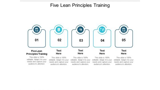 Five Lean Principles Training Ppt PowerPoint Presentation Portfolio Picture Cpb Five Lean Principles Training Ppt PowerPoint Presentation Portfolio Picture Cpb