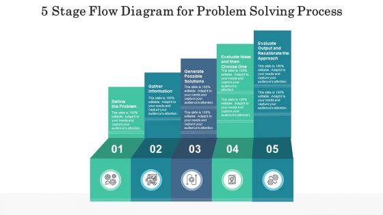 Five Level Flow Business Continuity Ppt PowerPoint Presentation Complete Deck