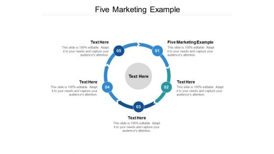 Five Marketing Example Ppt PowerPoint Presentation Model Introduction Five Marketing Example Ppt PowerPoint Presentation Model Introduction