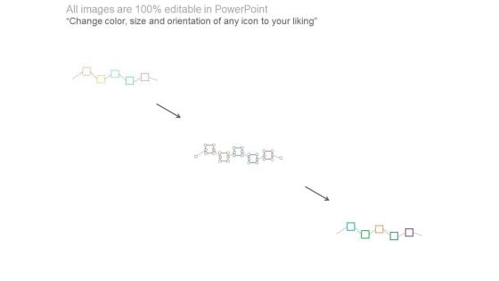 Five Options Zigzag Timeline Diagram Powerpoint Slides