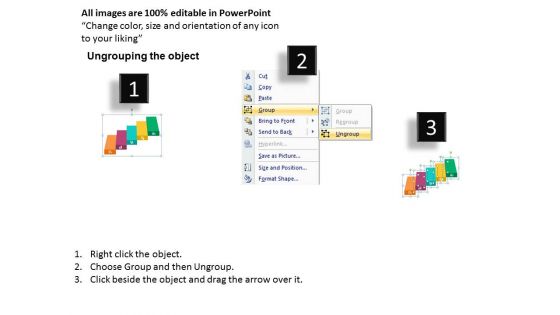 Five Staged Stair Diagram With Business Icons Powerpoint Templates