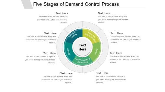 Five Stages Of Demand Control Process Ppt PowerPoint Presentation Gallery Deck PDF