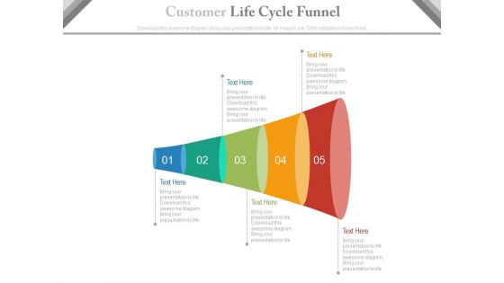 Five Steps For Market Entry Strategy Powerpoint Template