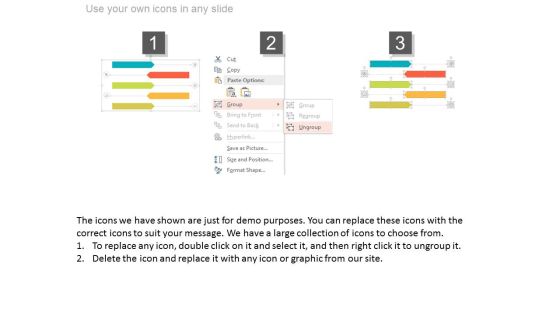 Five Steps Infographic For Information Display Powerpoint Slides Slide03