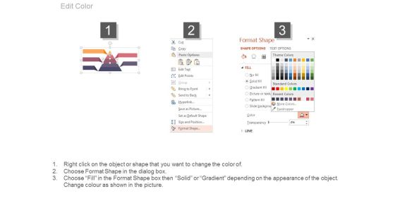 Five Steps Pyramid Process Chart Powerpoint Slides Slide04