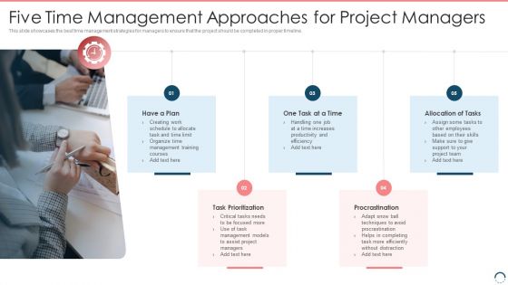 Five Time Management Approaches For Project Managers Professional PDF