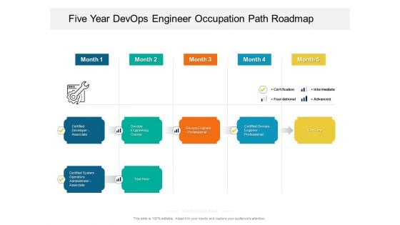 Five Year Devops Engineer Occupation Path Roadmap Themes