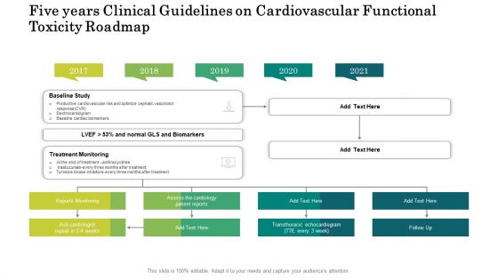 Five Years Clinical Guidelines On Cardiovascular Functional Toxicity Roadmap Summary