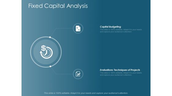 Fixed Capital Analysis Ppt Powerpoint Presentation Model Show