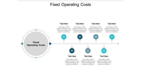 Fixed Operating Costs Ppt PowerPoint Presentation Slides Templates Cpb