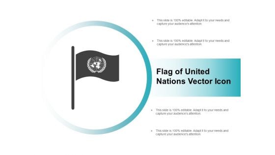 Flag Of United Nations Vector Icon Ppt PowerPoint Presentation Summary Introduction