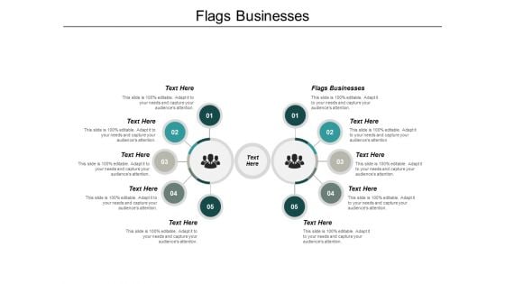 Flags Businesses Ppt PowerPoint Presentation Slides Infographics Cpb