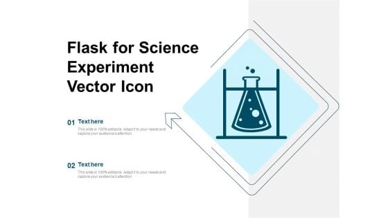 Flask For Science Experiment Vector Icon Ppt PowerPoint Presentation Outline Microsoft PDF