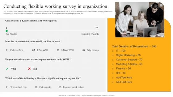 Flexible Working Policies And Guidelines Conducting Flexible Working Survey In Organization Guidelines PDF