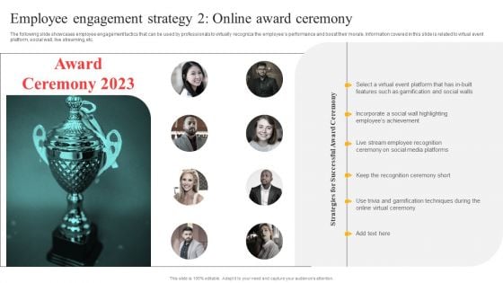 Flexible Working Policies And Guidelines Employee Engagement Strategy 2 Online Award Microsoft PDF