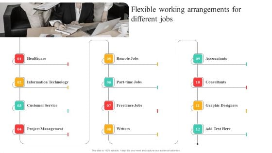 Flexible Working Policies And Guidelines Flexible Working Arrangements For Different Jobs Themes PDF