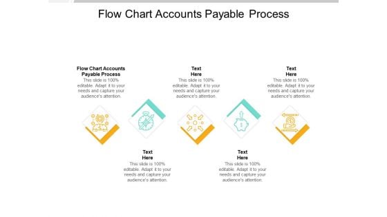 Flow Chart Accounts Payable Process Ppt PowerPoint Presentation File Example File Cpb Pdf