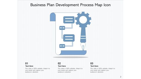 Flow Chart Icon Strategy Development Ppt PowerPoint Presentation Complete Deck