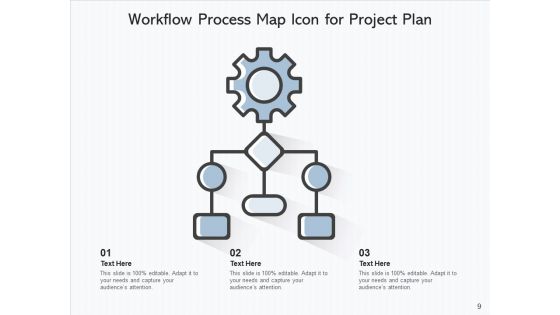 Flow Chart Icon Strategy Development Ppt PowerPoint Presentation Complete Deck