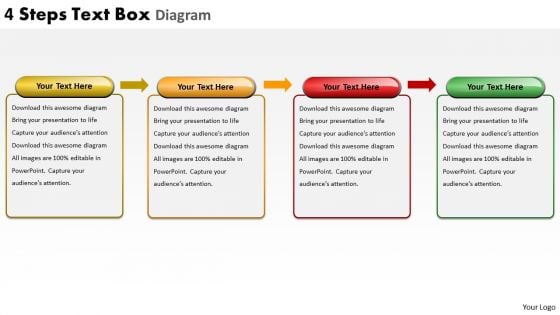 Flow Ppt Liner 4 Stages Business Strategy PowerPoint 1 Graphic