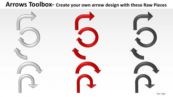 Flowchart Process Arrows Toolbox PowerPoint Slides And Ppt Diagram Templates Flowchart Process Arrows Toolbox PowerPoint Slides And Ppt Diagram Templates
