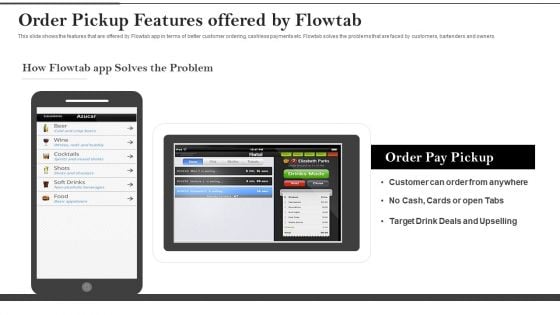 Flowtab Venture Capital Investment Order Pickup Features Offered By Flowtab Formats PDF Flowtab Venture Capital Investment Order Pickup Features Offered By Flowtab Formats PDF