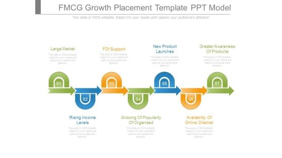 Fmcg Growth Placement Template Ppt Model