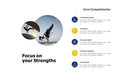 Focus On Your Strengths Ppt PowerPoint Presentation Professional Show