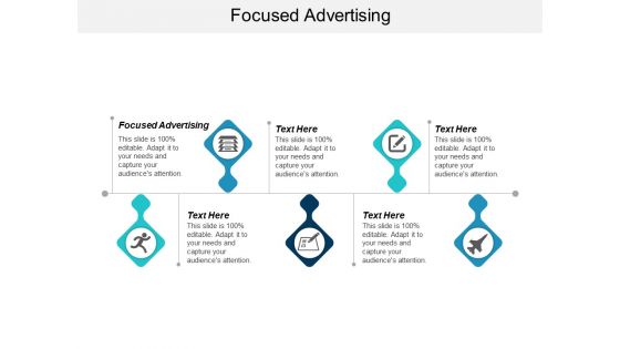 Focused Advertising Ppt PowerPoint Presentation Portfolio Diagrams Cpb