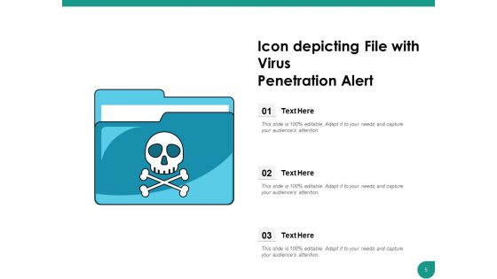 Folder Icon Project Magnifying Glass Ppt PowerPoint Presentation Complete Deck