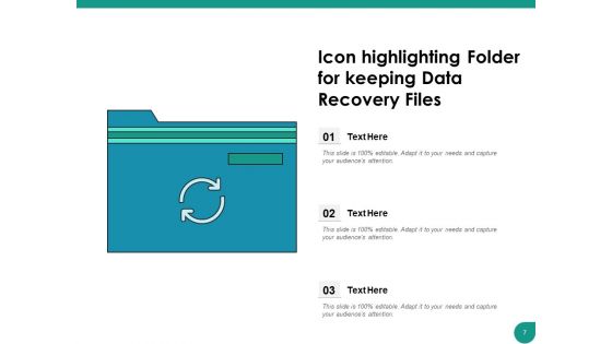 Folder Icon Project Magnifying Glass Ppt PowerPoint Presentation Complete Deck