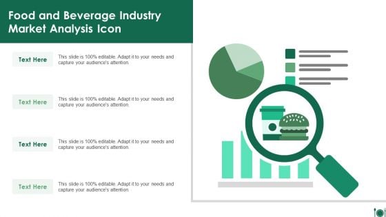 Food And Beverage Industry Market Analysis Icon Demonstration PDF