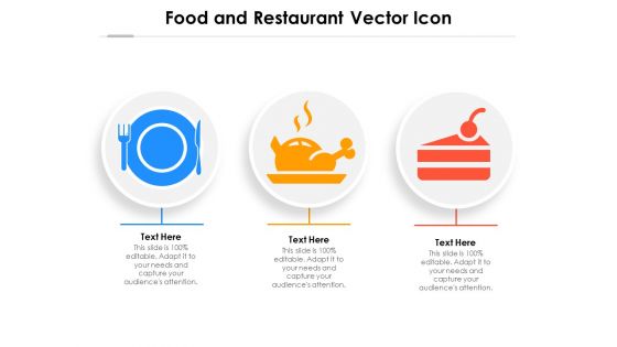 Food And Restaurant Vector Icon Ppt PowerPoint Presentation Icon Pictures PDF
