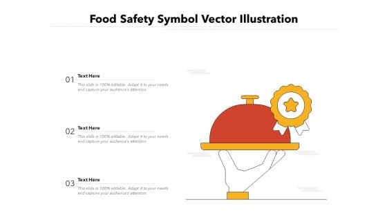 Food Safety Symbol Vector Illustration Ppt PowerPoint Presentation File Ideas PDF