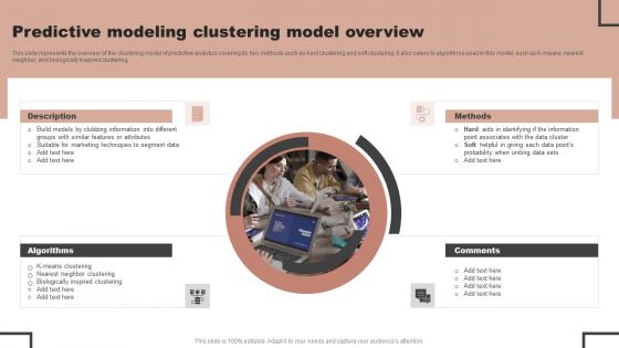 Forecast Analysis Technique IT Predictive Modeling Clustering Model Overview Topics PDF