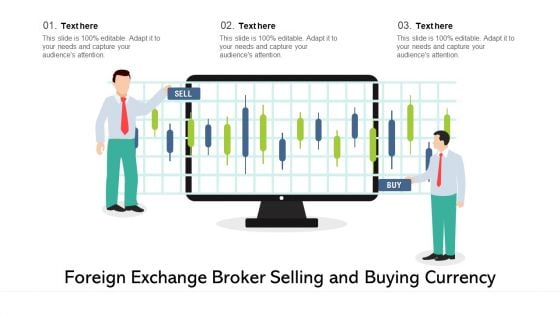 Foreign Exchange Broker Selling And Buying Currency Ppt PowerPoint Presentation File Background Image PDF