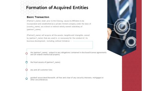 Formation Of Acquired Entities Ppt PowerPoint Presentation Styles Good