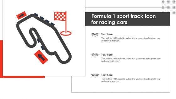 Formula 1 Sport Track Icon For Racing Cars Graphics PDF