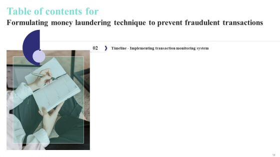 Formulating Money Laundering Technique To Prevent Fraudulent Transactions Ppt PowerPoint Presentation Complete Deck With Slides
