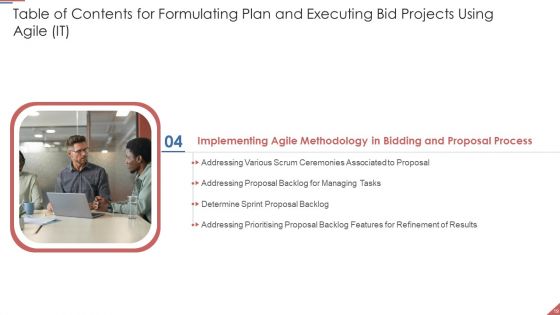 Formulating Plan And Executing Bid Projects Using Agile IT Ppt PowerPoint Presentation Complete Deck With Slides