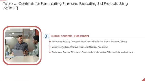 Formulating Plan And Executing Bid Projects Using Agile IT Ppt PowerPoint Presentation Complete Deck With Slides